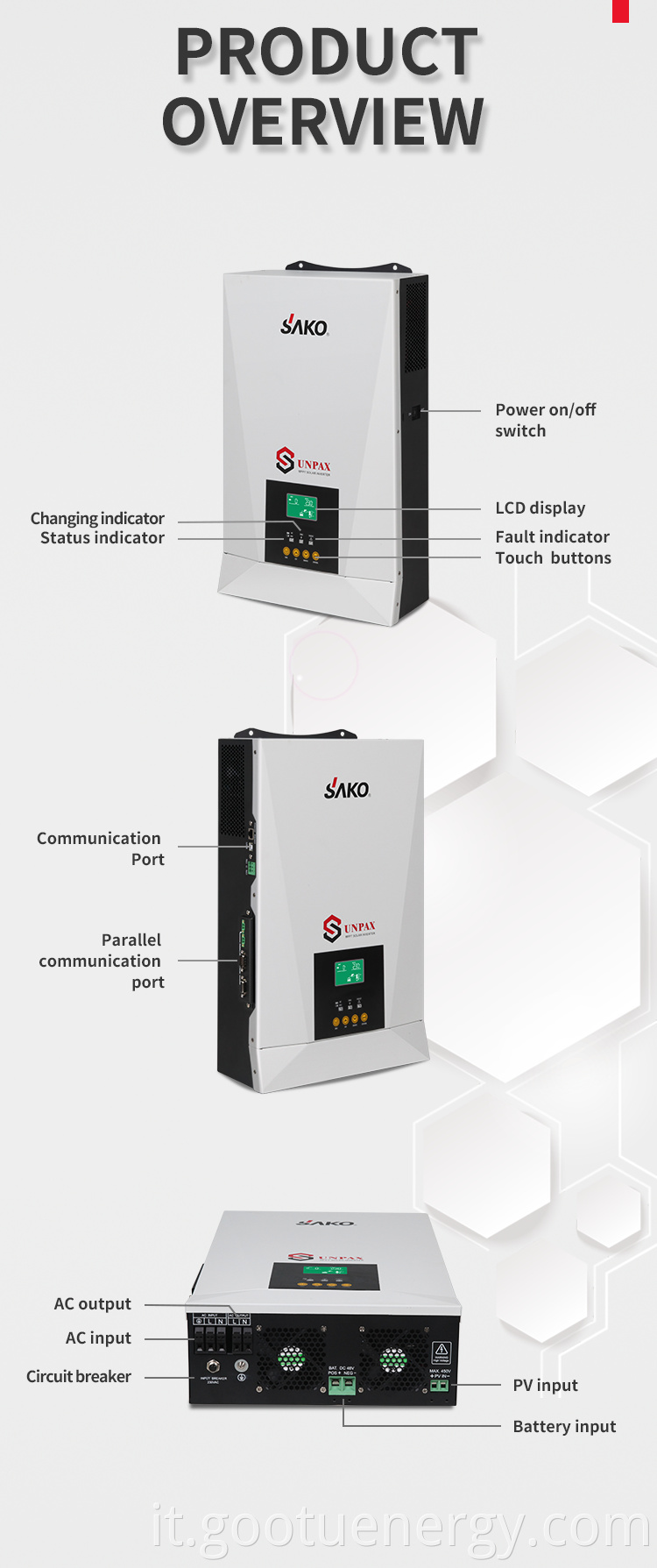 5.5KW off grid inverter